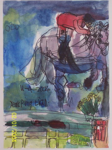 04309 Winning Spirit - Painted at age 10 (2004) - Print on A3 Paper (29.7x42.0cm / 11.6"x 16.5")- Limited Edition of 50